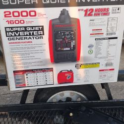 Predator 2000 Super Quiet Inverter Generator ( Brand New In Box )