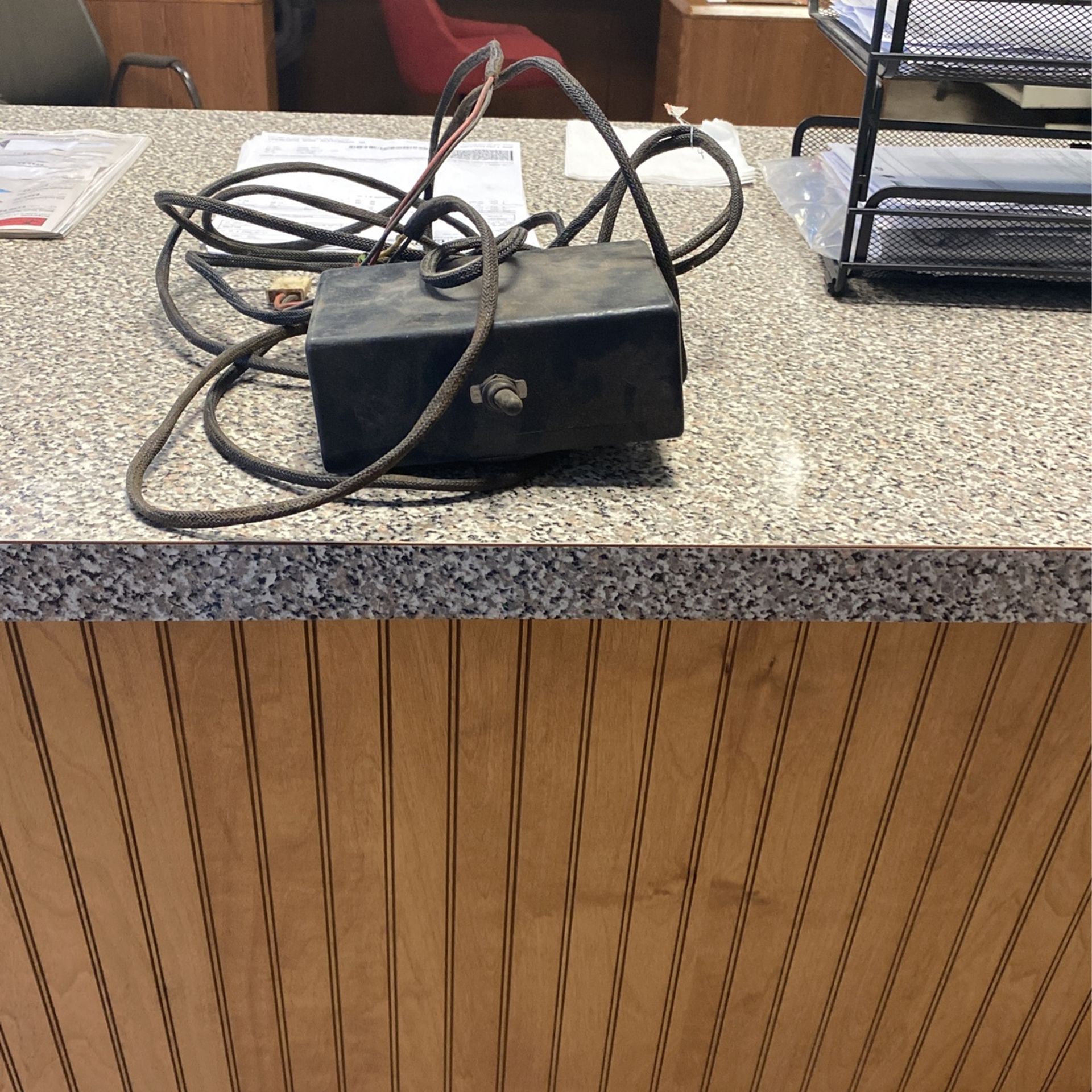 Control Unit For Sweeper