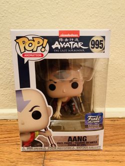 Funko Pop Aang Metallic Hollywood Exclusive!