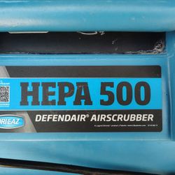 Hepa 500 Air Scrubber