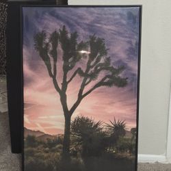 Sparkly Desert Tree Painting