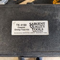 TK 4150 Coaxial Crimp Tool Kit 