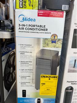 Air conditioner portátil 6,000 BTU