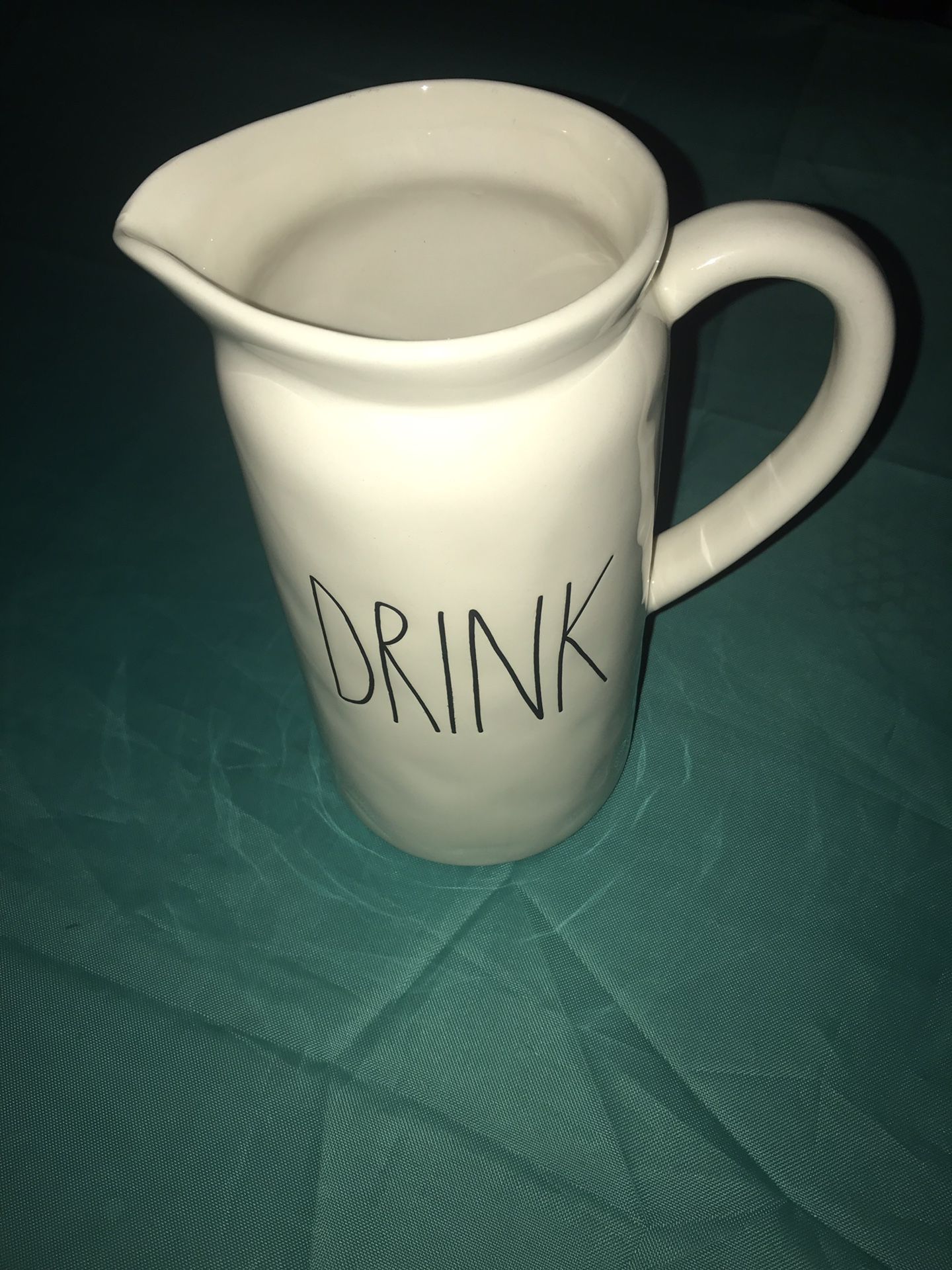 RAE DUNN “DRINK” pitcher