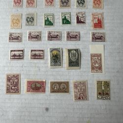 Central Lithuania Collection Of 27 Stamps Mint Hinged 