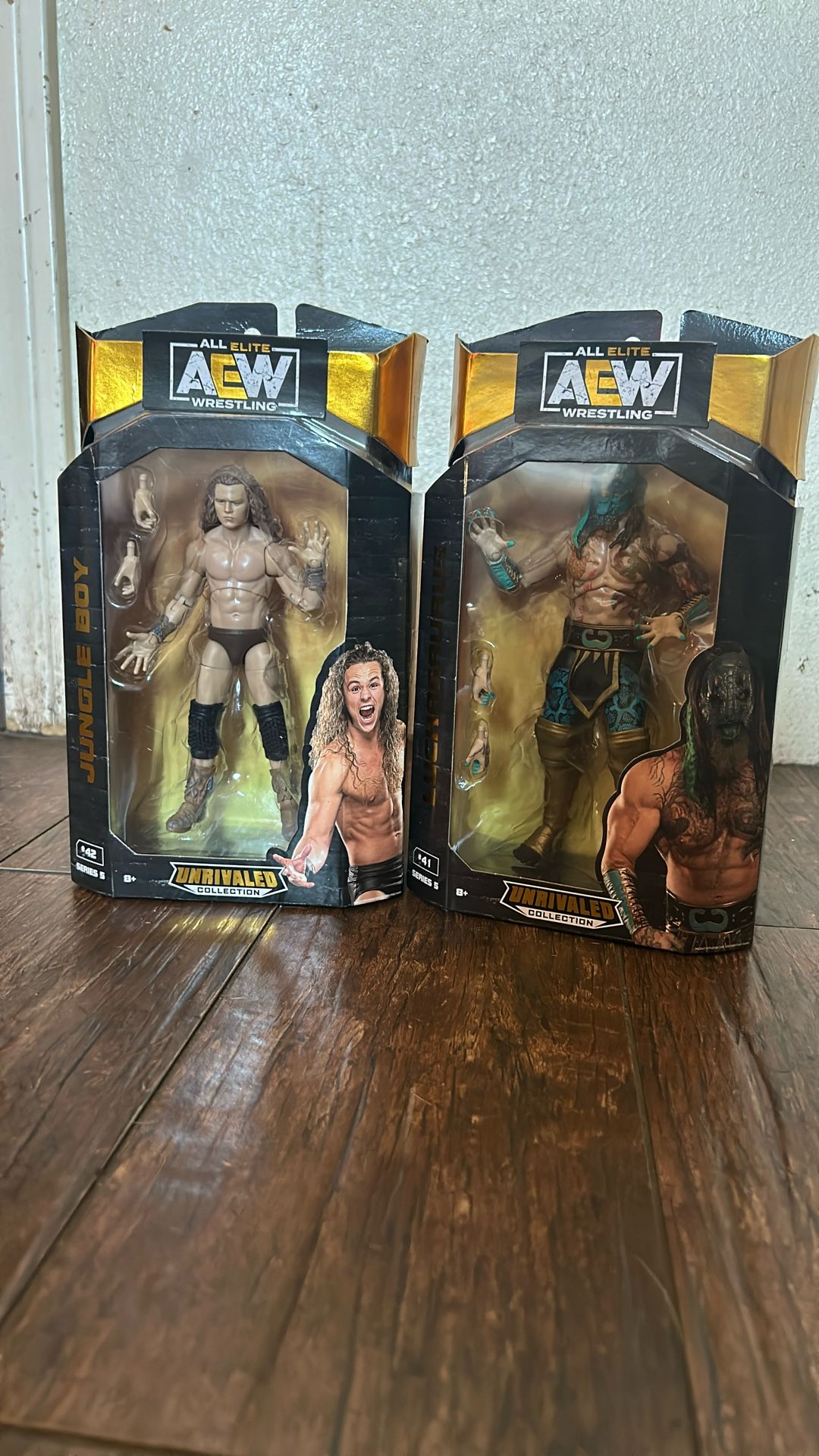 Jungle Boy And Luchasaurus Action Figures