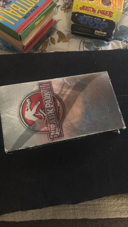 Jurassic Park on VHS in great condition.