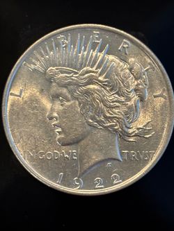 1922 Peace Dollar Better Uncirculated Silver Dollar