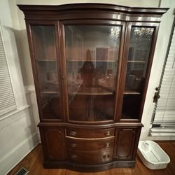 Table, Chairs, China Cabinet 