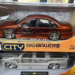 Jada Dub City 96 Chevrolet Impala SS 1:18 Diecast orange rare Big Ballers new