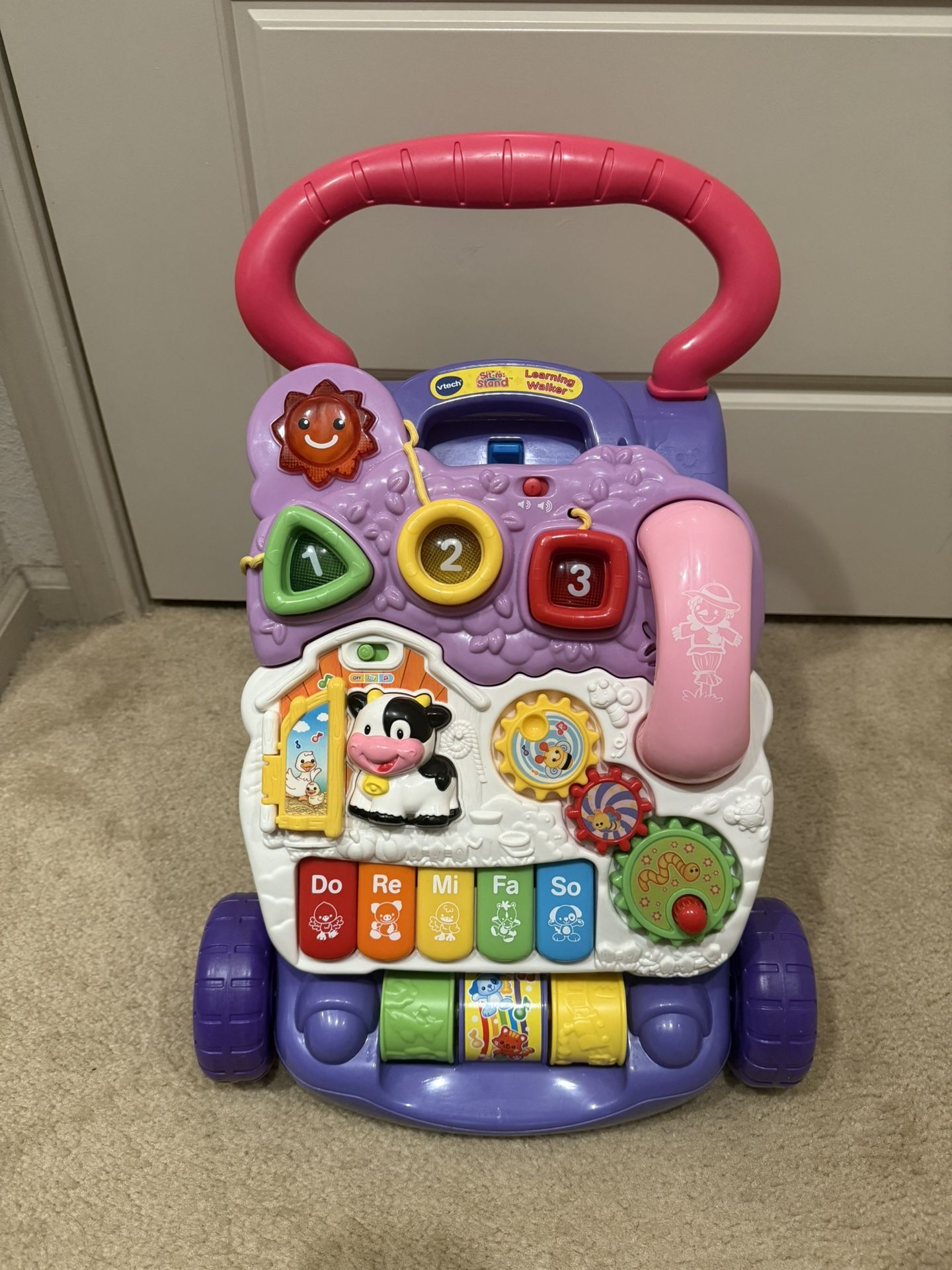 VTech Sit-to-Stand Learning Walker (Lavender)