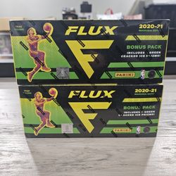 2x 2020-21 Panini Flux Fanatics Complete Set w/ 5-card Green Ice

Pack Sealed
