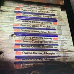 Owen’s-Corning Fiberglass dark brown roofing shingles, brand new old stock I have 25 new bundles 07992.  With 25 in each bundle Paid 36.75 per bundle 