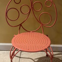 Children’s Pink Ladybug Outdoor Chair