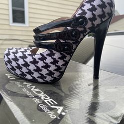 Black And White Heels 