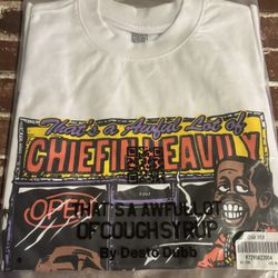 chiefin heavily x cough syrup shirt