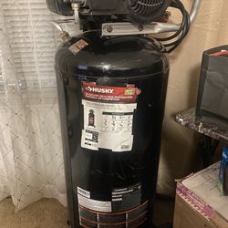 Husky air compressor, and Stijl chainsaw