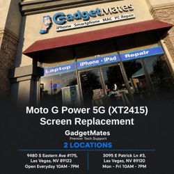 Moto G Power 5G (XT2415) Screen Replacement