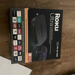 Roku Ultra 4k With Premium Jbl Headphone Brand New