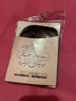 100% Human Hair I Tip Extensions