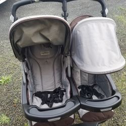 Peg-Perego Double Stroller Super Light Really " Fancy"