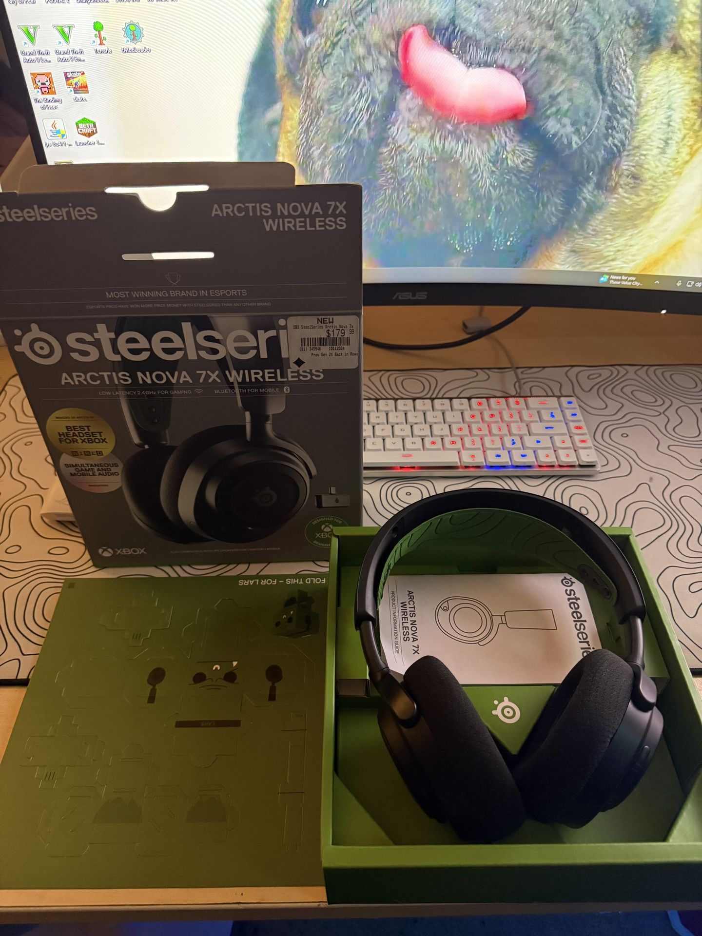 Steelseries Artic Nova 7x Wireless 