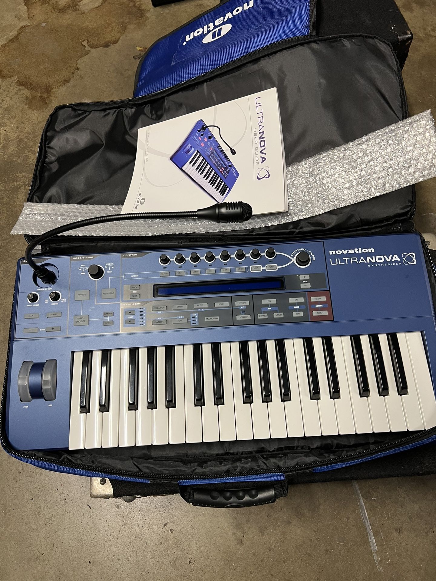 Novation Ultranova Keyboard With Soft Case