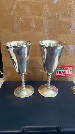 VTG  F. B. Rogers goblets