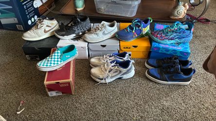 Gently used shoes