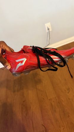 Red Phenom Cleats