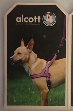 *Brand New* Alcott Medium Pink Norwegian Dog Harness