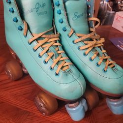Vintage Sure Grip roller skates size 8