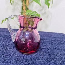 Vintage Cranberry Glass Mini https://offerup.com/redirect/?o=UGl0Y2hlci5QaW5r