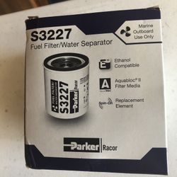 PARKER   S3227  FUEL FILTER.    Two Available (2)