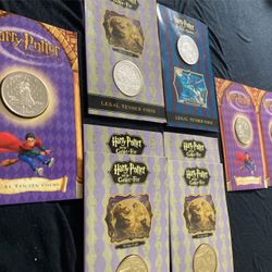 HARRY POTTER COLLECTORS COIN SET