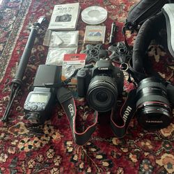 Canon Rebel T5I Bundle