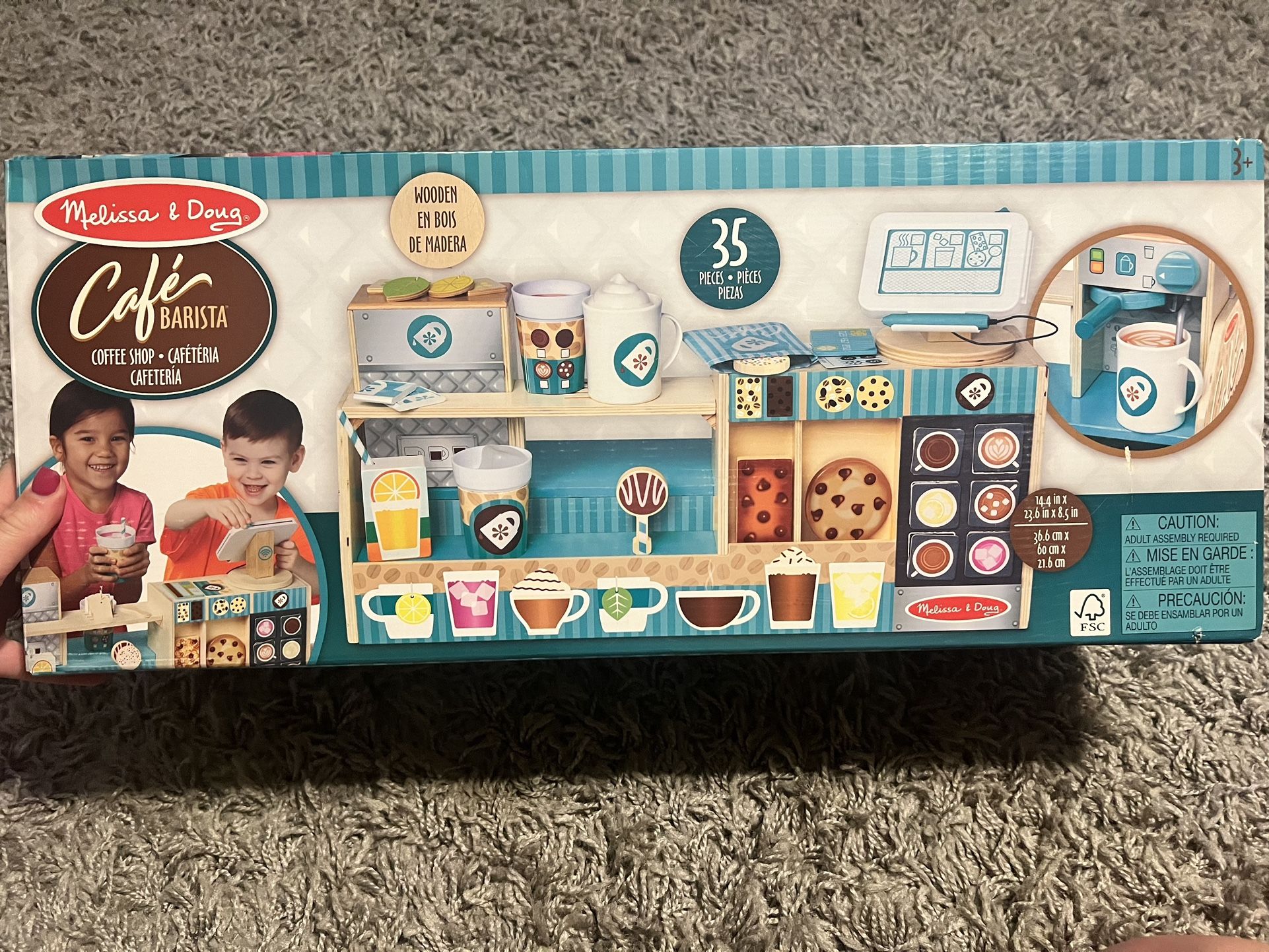 Melissa And Doug You Kitchen Coffee Shop Barista Set