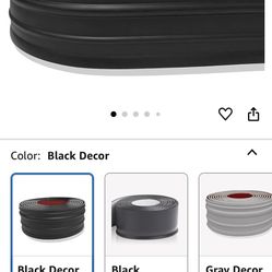 ProFlex  Black Vinyl Wall Base 6 In 10 Ft 