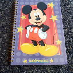 Mickey Mouse Address Book
