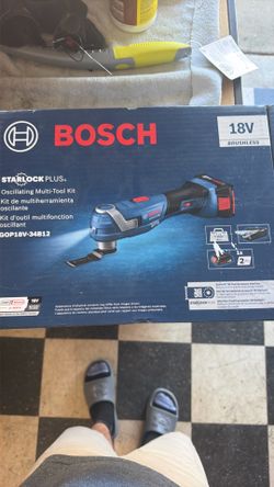 Bosch 18 V multitool kit