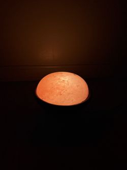 Salt Dome Lamp