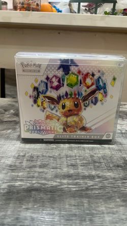 Pokémon Scarlet & Violet Prismatic Evolutions Elite Trainer Box