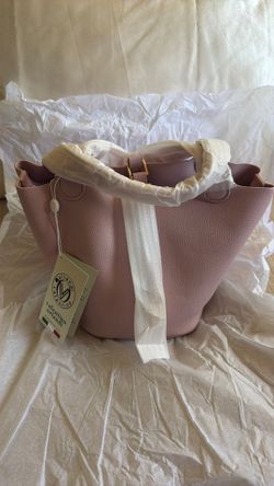 Valentino Orlandi Lavender Bucket Tote Bag – NWT