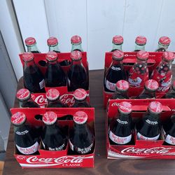 8oz Coca-Cola Glass Bottles 