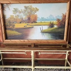 Large Countryside Landscape Art