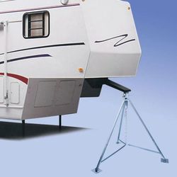 Aluminum Fifth Wheel Jack Stand Stabilizer Like New 