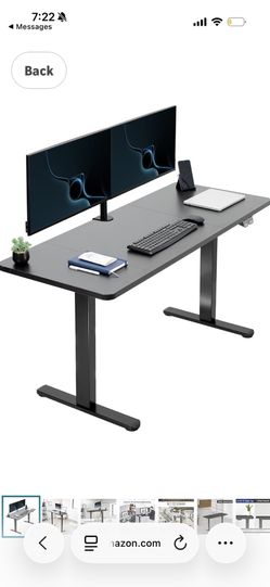 VIVO Electric 60 x 30 inch Stand Up Desk