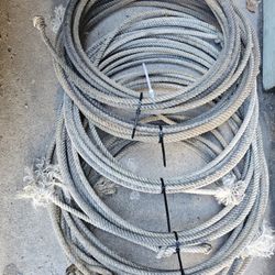 6  Ropes About 33 Ft. Long