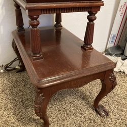 Antique 1940’s End Table