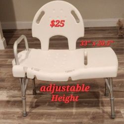 Extra Wide Shower Chair 